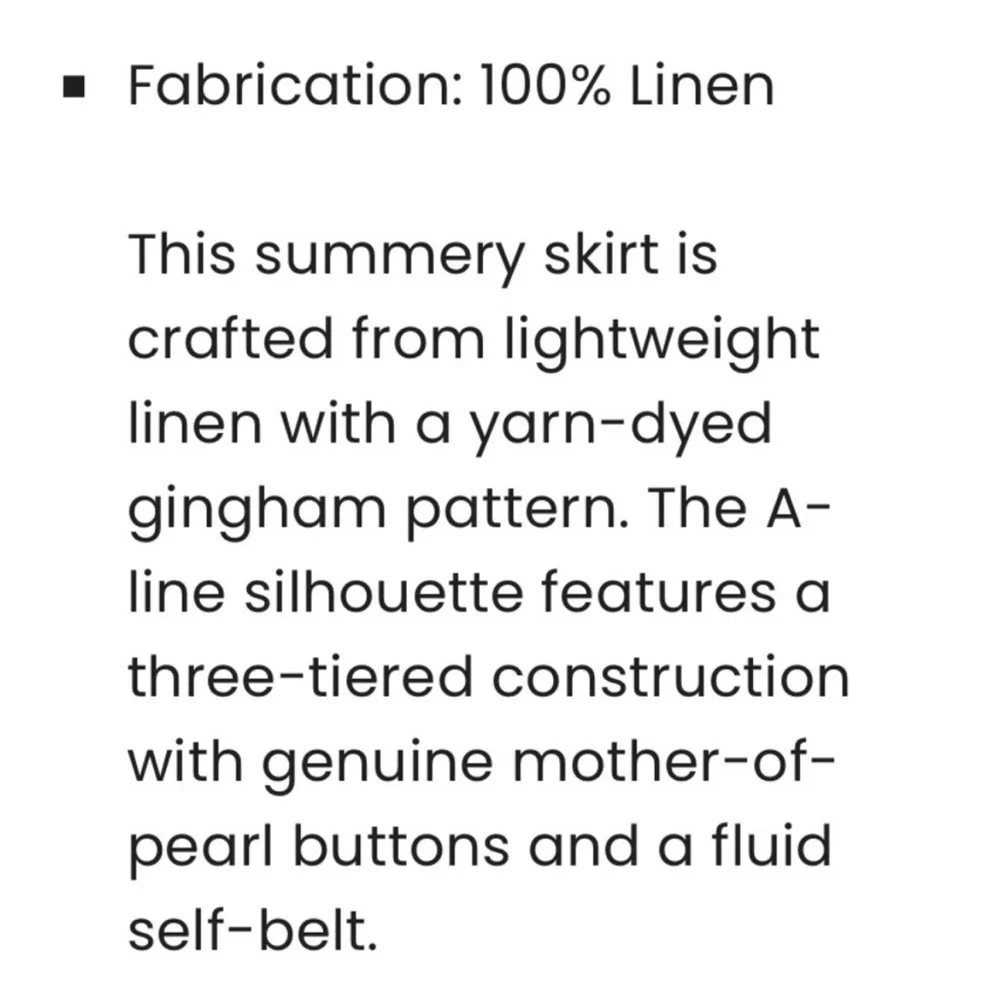 NEW Polo Ralph Lauren | Gingham Check‎ Blue White Midi Skirt Sz 16 - Picture 8 of 9